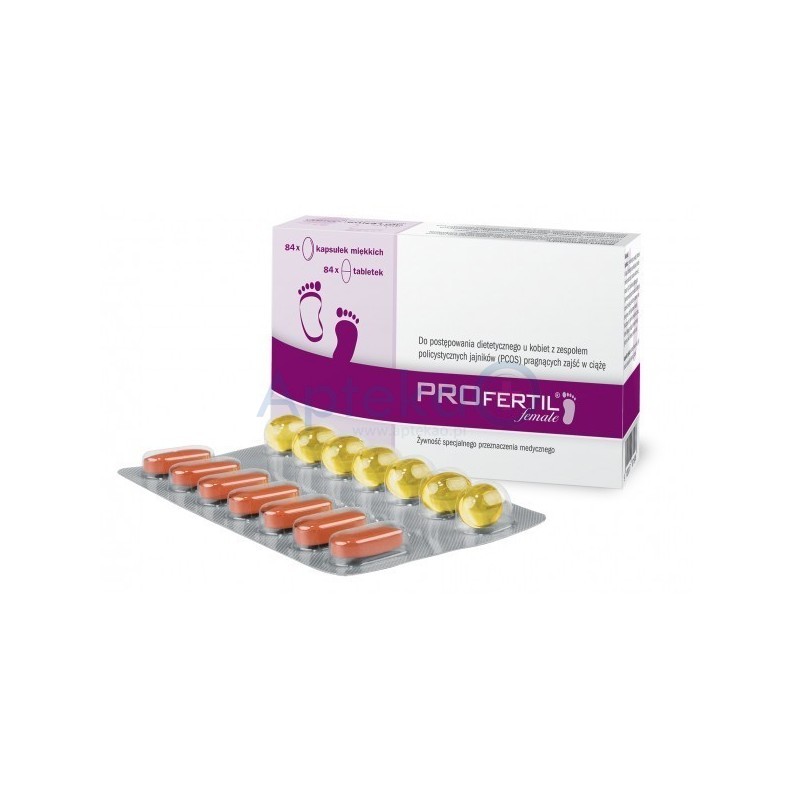 Profertil female 84 tabletki + 84 kapsułki miękkie
