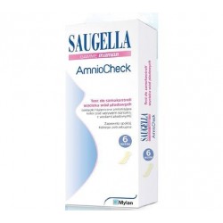 Saugella AmnioCheck test samokontroli wycieku wód płodowych  6 sztuk 1 op.