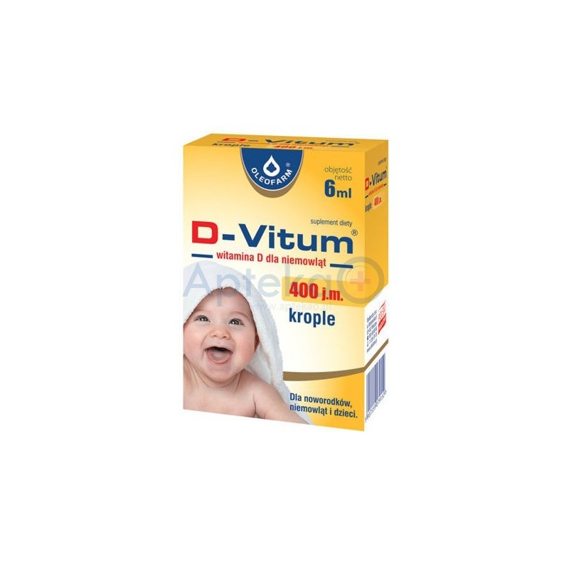 D-Vitum witamina D3 krople 6ml