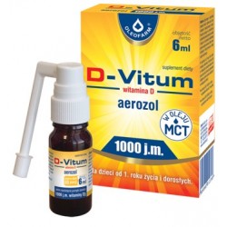 D-Vitum witamina D3 1000 j.m. aerozol 6ml