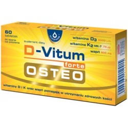 D-Vitum Forte Osteo tabletki do ssania 60tabl.