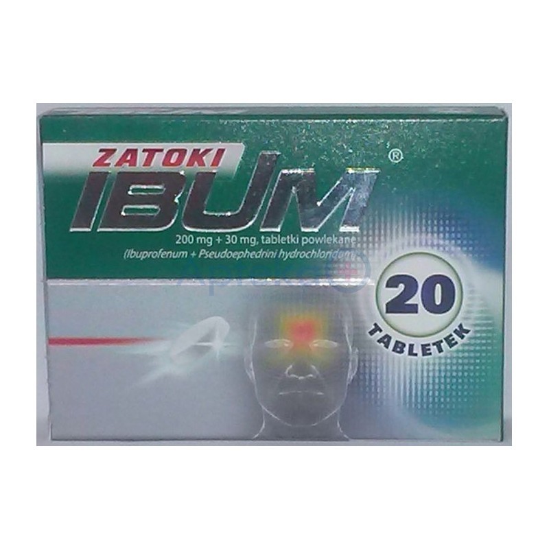 Ibum Zatoki (Ibum Grip) tabletki 20 tabl.