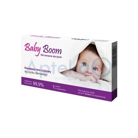 Baby Boom test ciążowy kasetowy 1op.