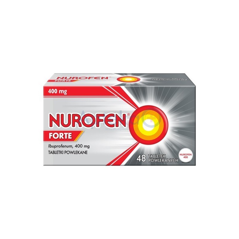 Nurofen Forte 400 mg tabletki 48 tabl.