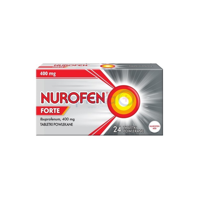 Nurofen Forte 400 mg tabletki 24 tabl.