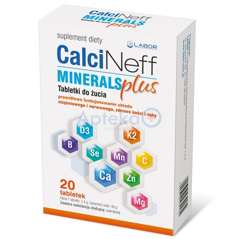 Calcineff Minerals tabletki 30 tabl.