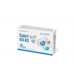 Calcineff D3 K2 tabletki 30 tabl.