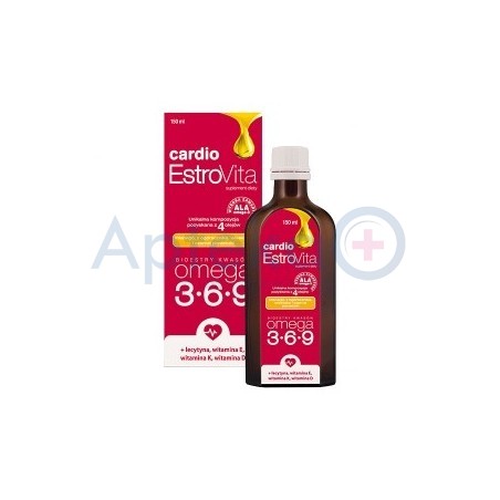 EstroVita Cardio płynna Omega 3-6-9 150ml