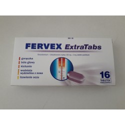 Fervex Extra Tabs tabletki 16tabl.