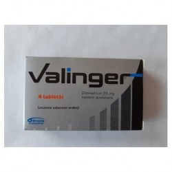 Valinger 25mg tabletki powlekane 4 tabl.