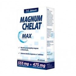 Zdrovit Magnum Chelat Max tabletki powlekane 28tabl.