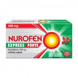 Nurofen Express Forte 400 mg kapsułki 30kaps.
