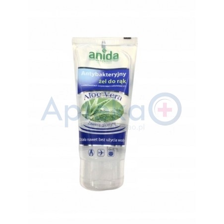 Anida Aloe Vera antybakteryjny żel do mycia rąk bez użycia wody 50ml