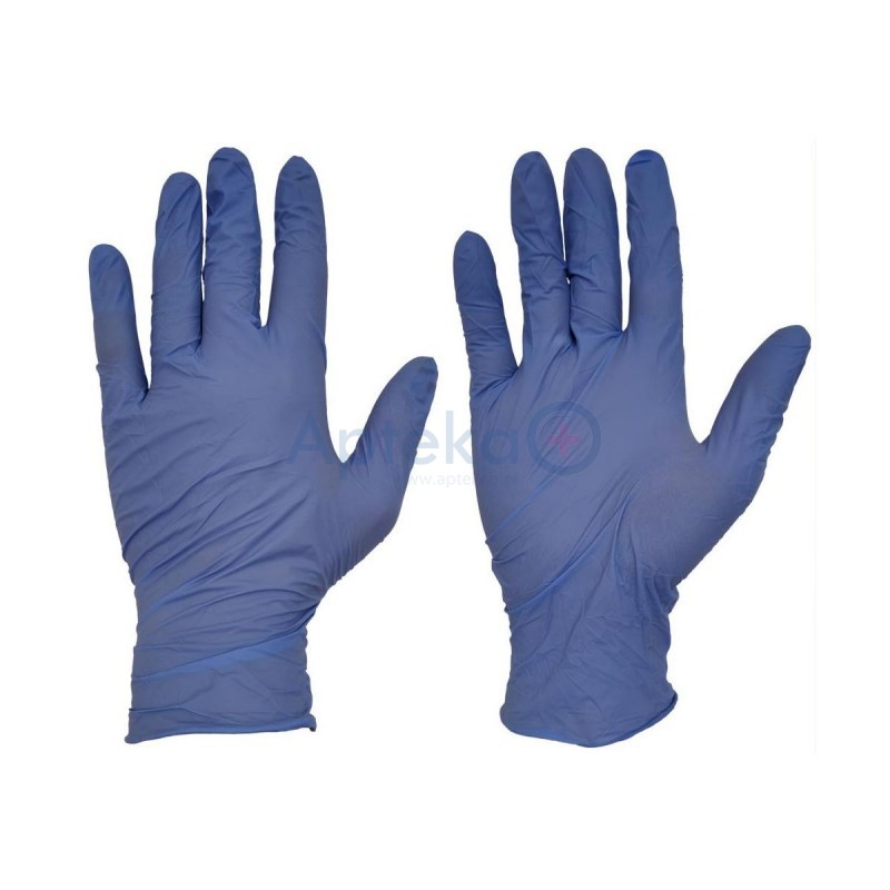 Rękawiczki niejałowe nitrylowe bezlateksowe bezpudrowe XS 5-6 200 szt.