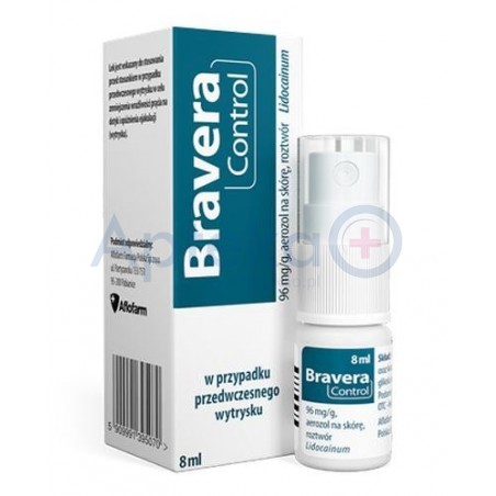 Bravera Control aerozol na skórę roztwór 96mg/g 8 ml 