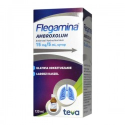 Flegamina Ambroxolum 15 mg/5 ml syrop 120 ml