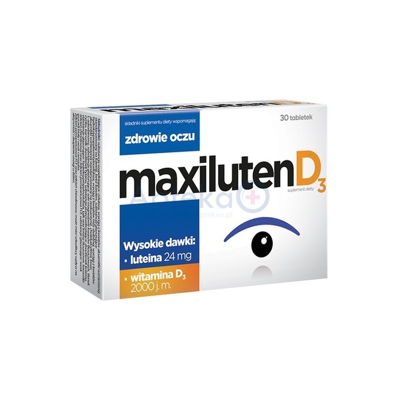 Maxiluten D3 tabletki 30 tabl.