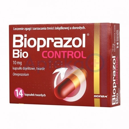 Bioprazol Bio Control 10 mg kapsułki twarde 14 kaps. 