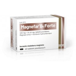 Magnefar B6 Forte tabletki 60 tabl.