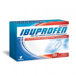 Ibuprofen 400mg tabletki drażowane 20tabl.