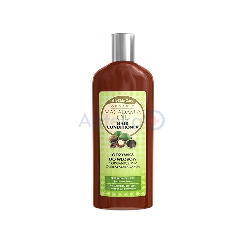 Organic Macadamia Oil odżywka do włosów z olejem makadamia i keratyną 250ml