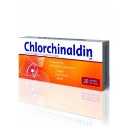 Chlorchinaldin VP tabletki do ssania 20 tabl.