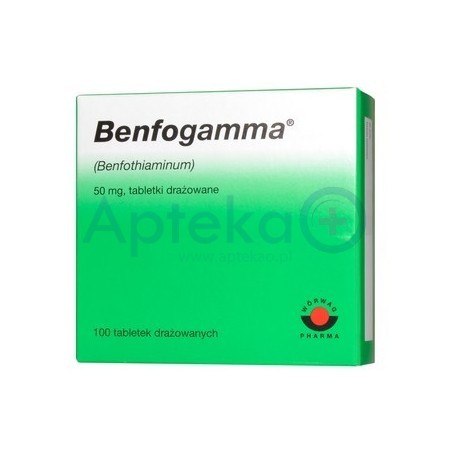 Benfogamma 50mg tabletki drażowane 100tabl.