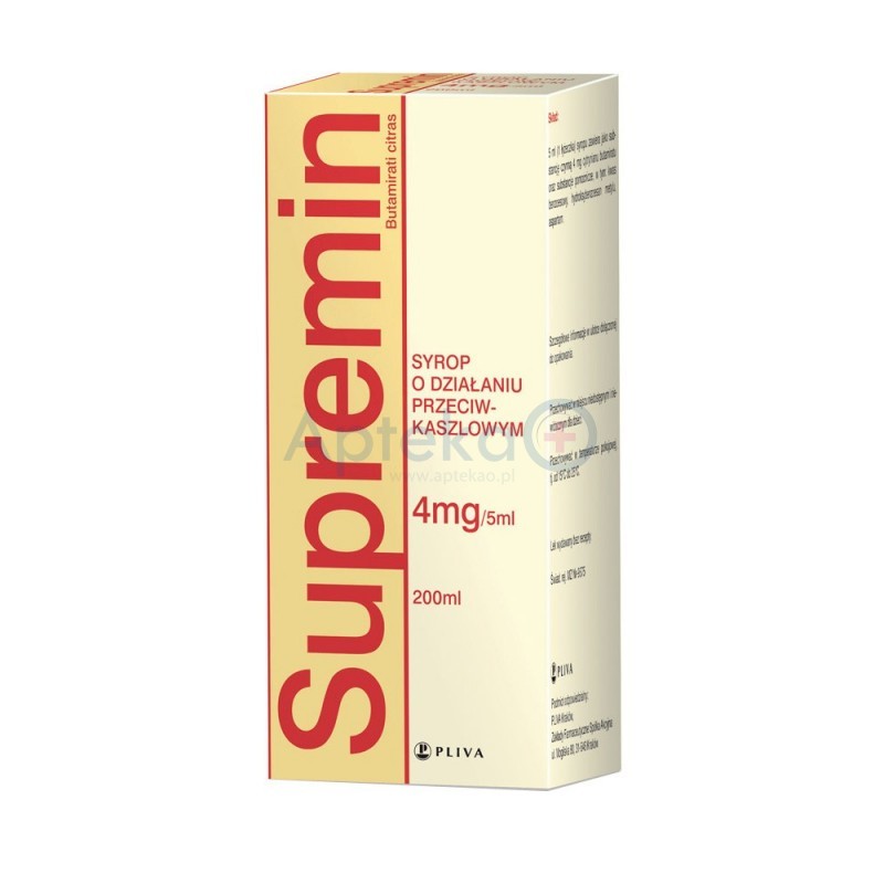 Supremin syrop 4 mg/5ml 200 ml