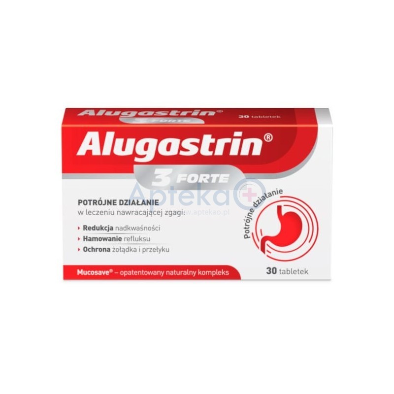 Alugastrin 3 Forte tabletki 30tabl.