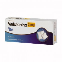Melatonina 3 mg kapsułki 60 kaps. 