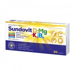 Sundovit D3+Mg+K2+B6 tabletki powlekane 30tabl.