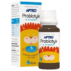 Probiotyk w kroplach Apteo 10ml