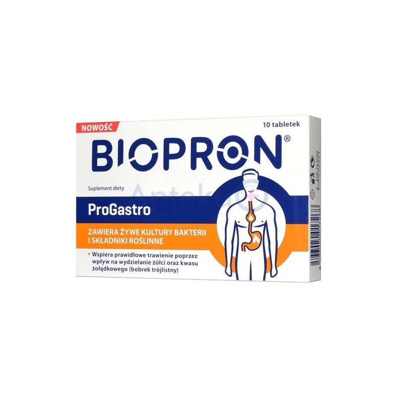 Biopron ProGastro tabletki 10tabl.