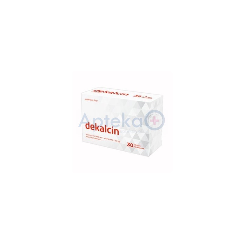 Dekalcin D3+K2 tabletki powlekane 30tabl.
