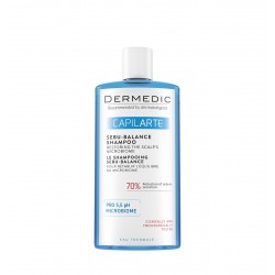 Dermedic Capilarte szampon normalizujący do włosów przetłuszczających się z problemem wypadania 300 ml