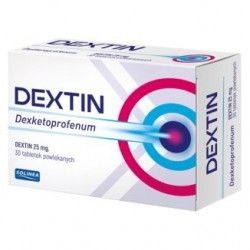 Dextin 25 mg tabletki powlekane 30 tabl.