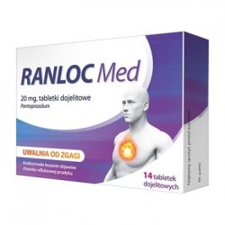 Ranloc Med 20 mg tabletki dojelitowe 14 tabl.  