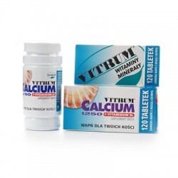 Vitrum Calcium 1250 + Vit. D3 tabletki 120 tabl.