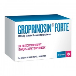 Groprinosin Forte 1000mg tabletki 30 tabl. 