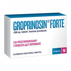 Groprinosin Forte 1000mg tabletki 10 tabl. 