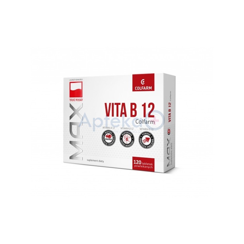 Max Vita B12 tabletki 120tabl.