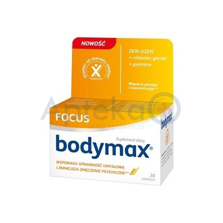 Bodymax Focus tabletki 30 tabl.