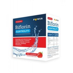 Biflorin Elektrolity saszetki o smaku truskawkowym 10 sasz.