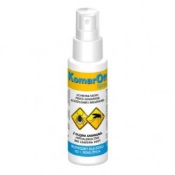 KomarOff spray na komary, kleszcze i meszki 90ml