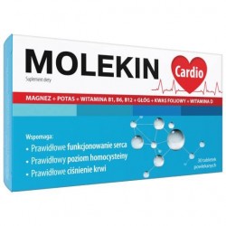 Molekin Cardio tabletki powlekane 30 tabl.