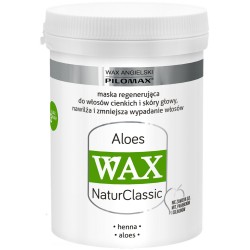 WAX NaturClassic Aloes maska regenerująca ido włosów cienkich 240 ml