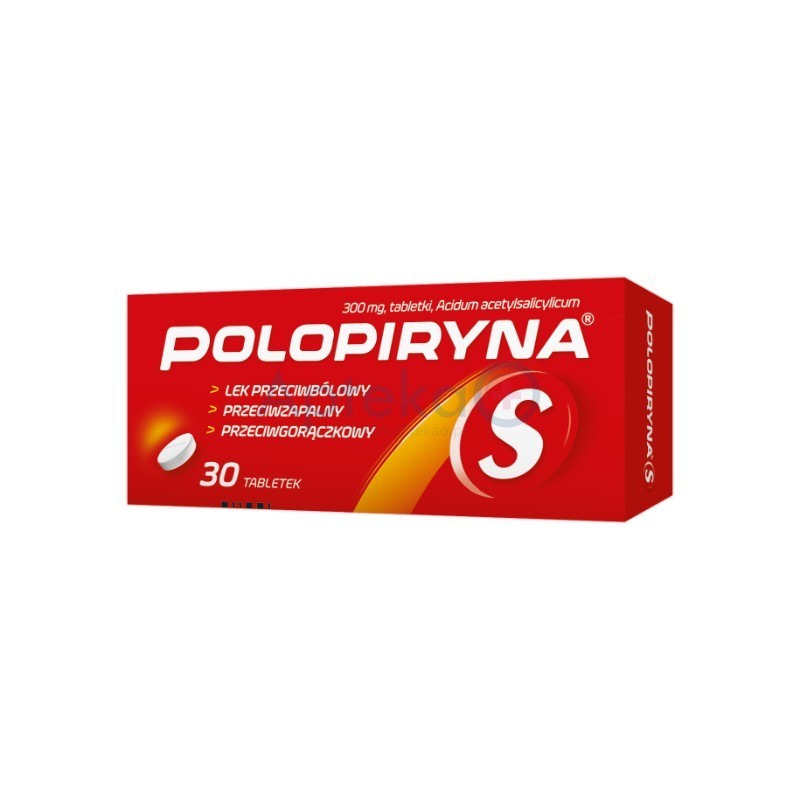 Polopiryna S  300mg tabletki rozpuszczalne 30 tabl.