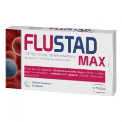 Flustad Max 400 mg+10 mg tabletki powlekane 10tabl.