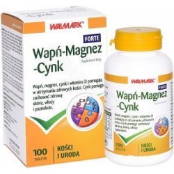 Wapń-Magnez-Cynk Forte tabletki 100tabl.