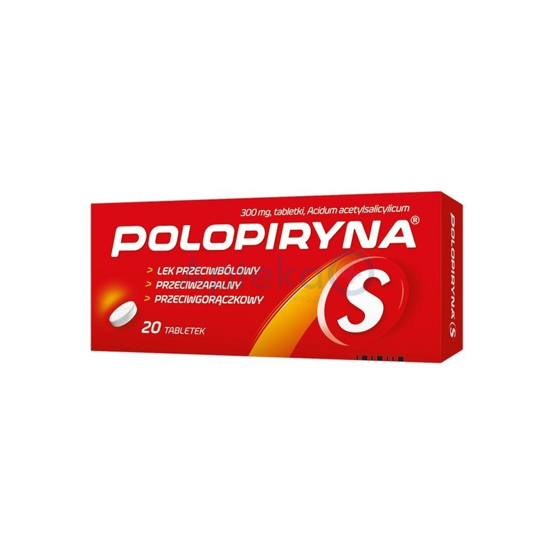 Polopiryna S  300mg tabletki rozpuszczalne 20 tabl.